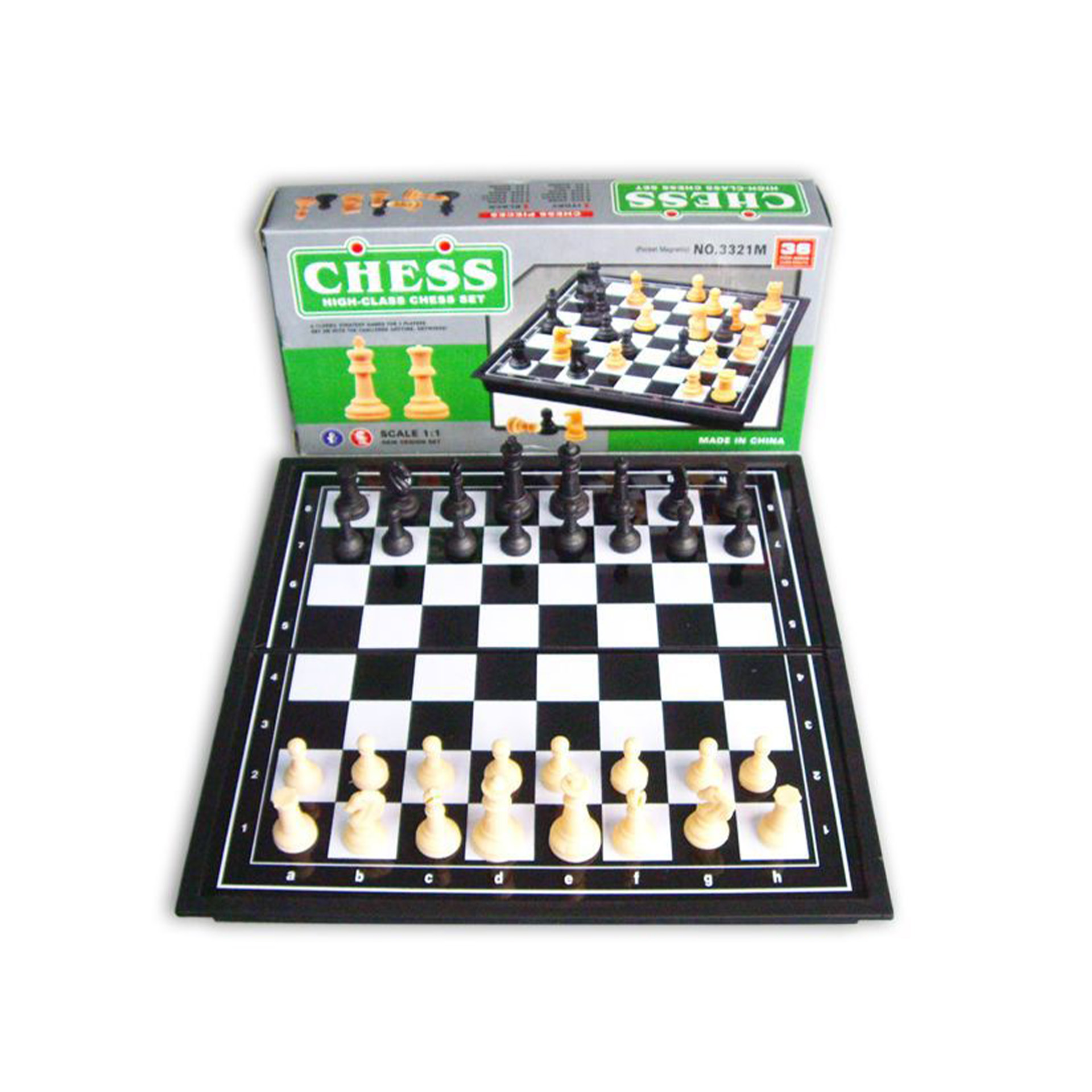 Jogo Xadrez Magnético 19.5X19.5X1.7cm