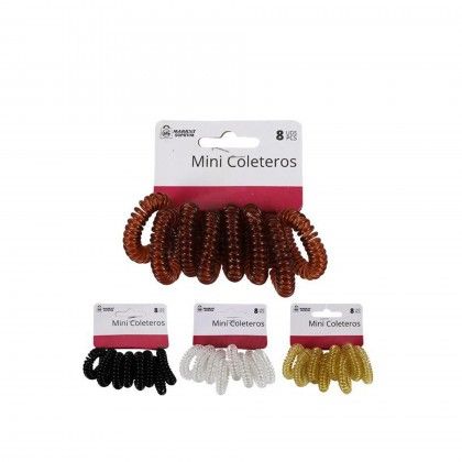 Fita Cabelo Espiral Pack 8