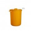 Balde Plstico Eco Redondo Amarelo 45l