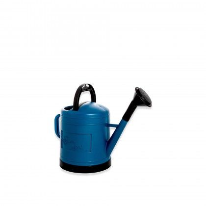 Regador Plstico Garden Redondo Azul 9l