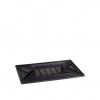Talocha Plstico Retangular Preto 41.5X26cm