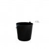 Balde Plstico Redondo Preto 10l