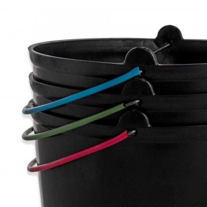 Balde Plstico Redondo Preto 10l