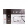 Bloco 25 Folhas Papel Esquio A3