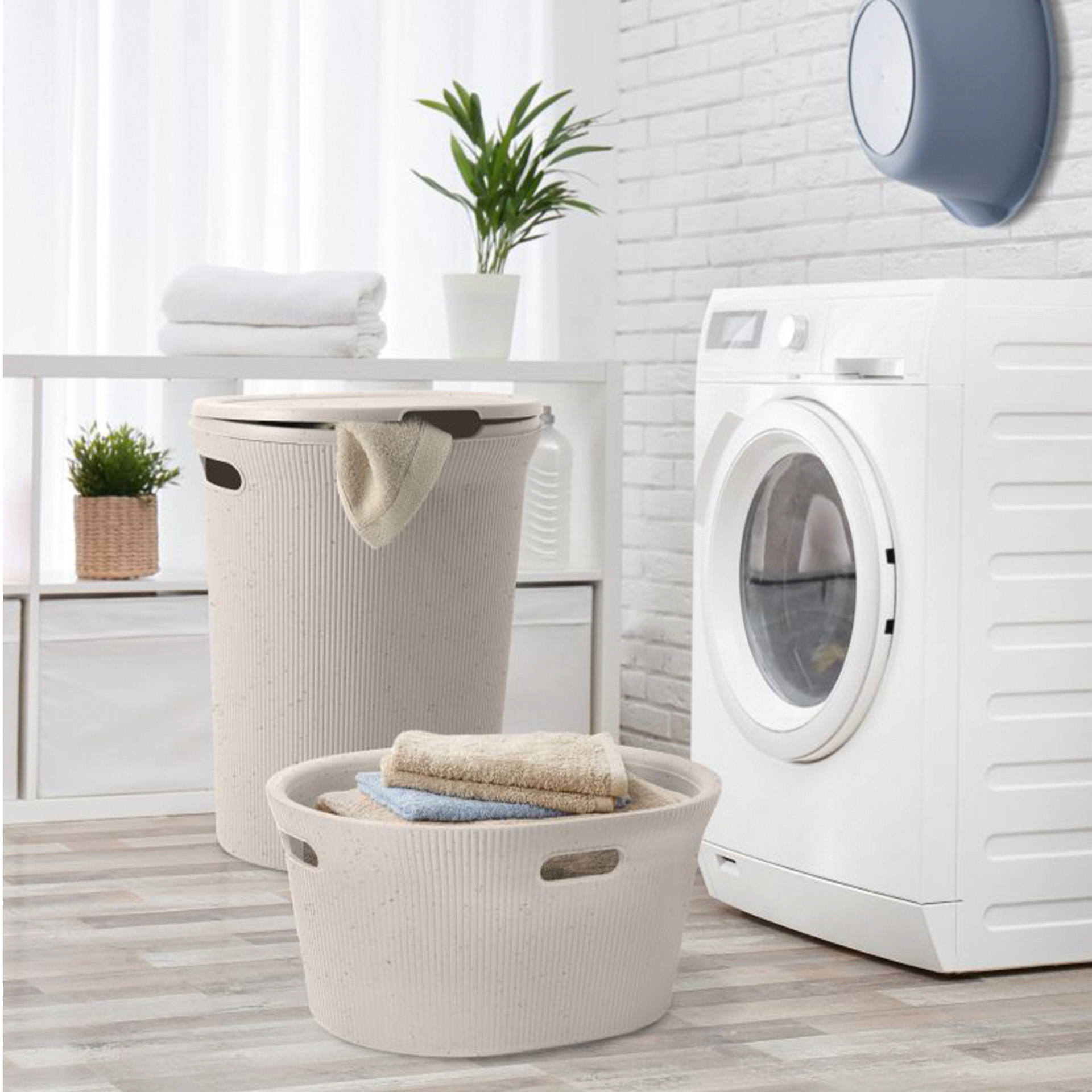 Cesto Roupa Baobab Ecohome 35L 52X42.5X26.5cm