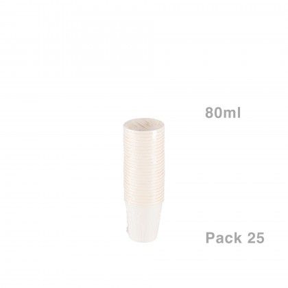 Copo Papel Hot Coffee 80ML Pack 25