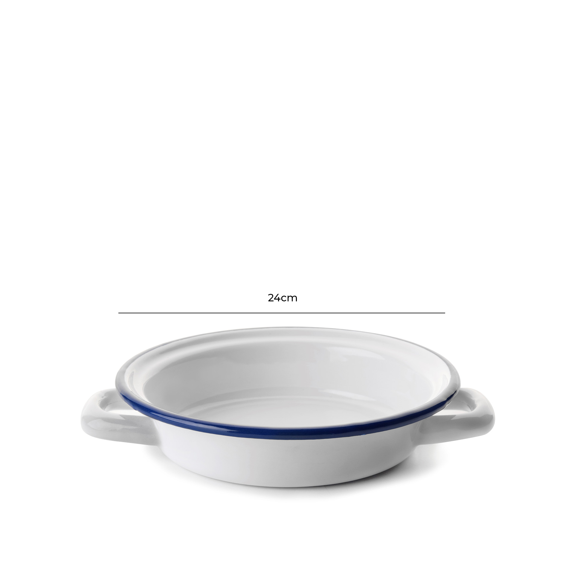 Bandeja Esmalte com Asas 24cm
