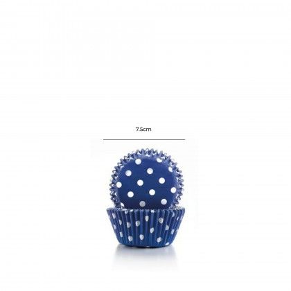 Forma Queque Papel Bolas 7.5X4cm Pack 100