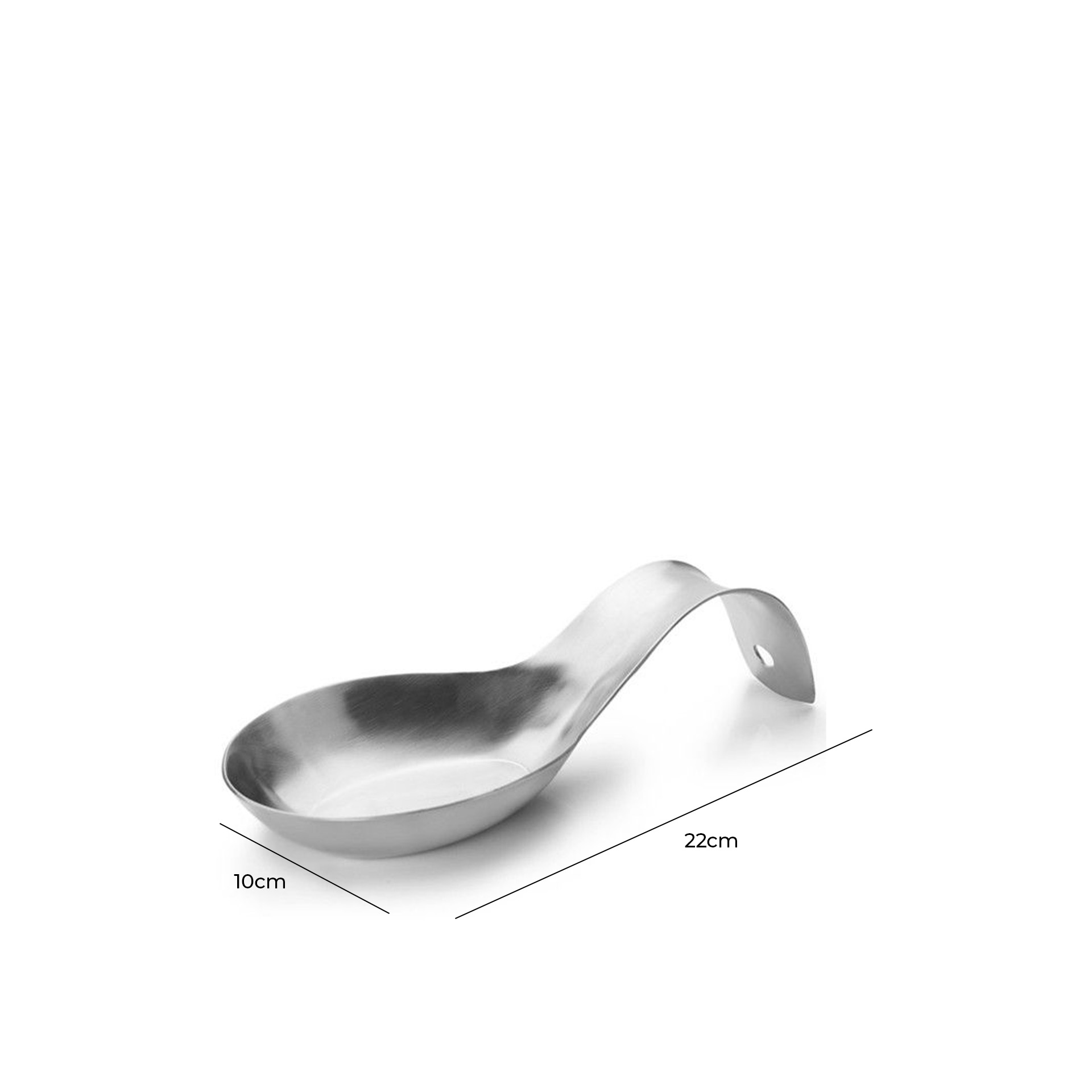 Suporte Inox Colher 22X10cm