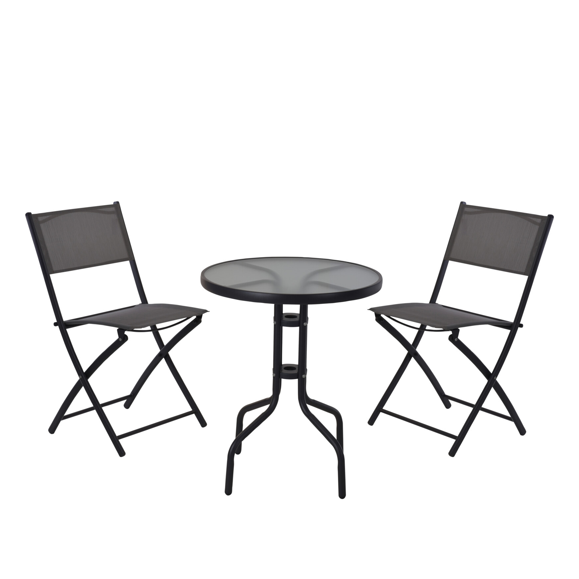 Conjunto Jardim Mesa 60X71CM + 2 Cadeiras 41X45X81CM