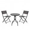 Conjunto Jardim Mesa 60X71CM + 2 Cadeiras 41X45X81CM