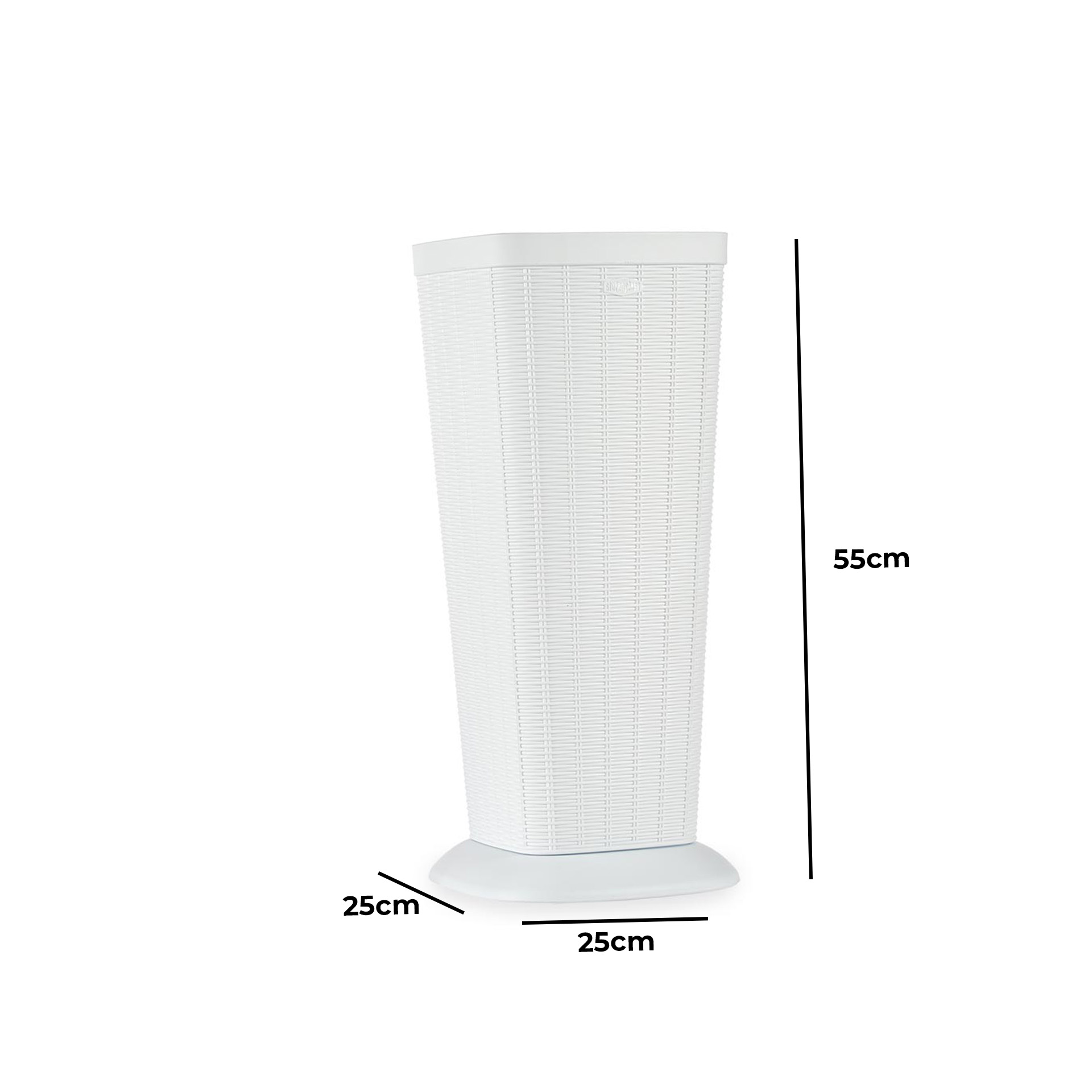 Suporte Guarda-Chuva Plástico Branco 25X25X55cm