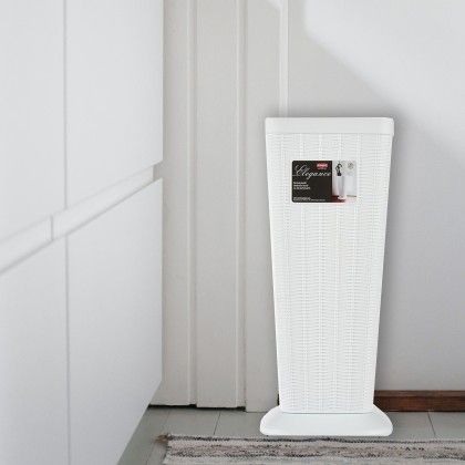 Suporte Guarda-Chuva Plstico Branco 25X25X55cm