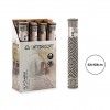 Tapete Geomtrico Algodo Cinza 63X103cm