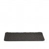 Tapete Porta Pvc Cinza 70X40cm