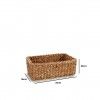 Cesto Vime com Asas Retangular 5000ml 31X16X10cm