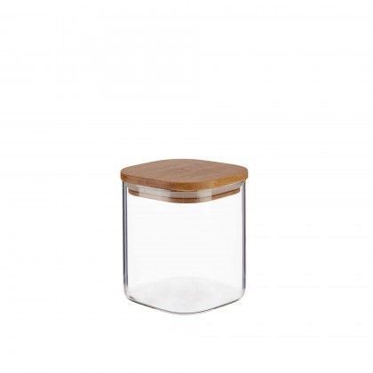 Frasco Hermtico Vivalto com Tampa Bambu 0.880ml 10X10X11.7cm