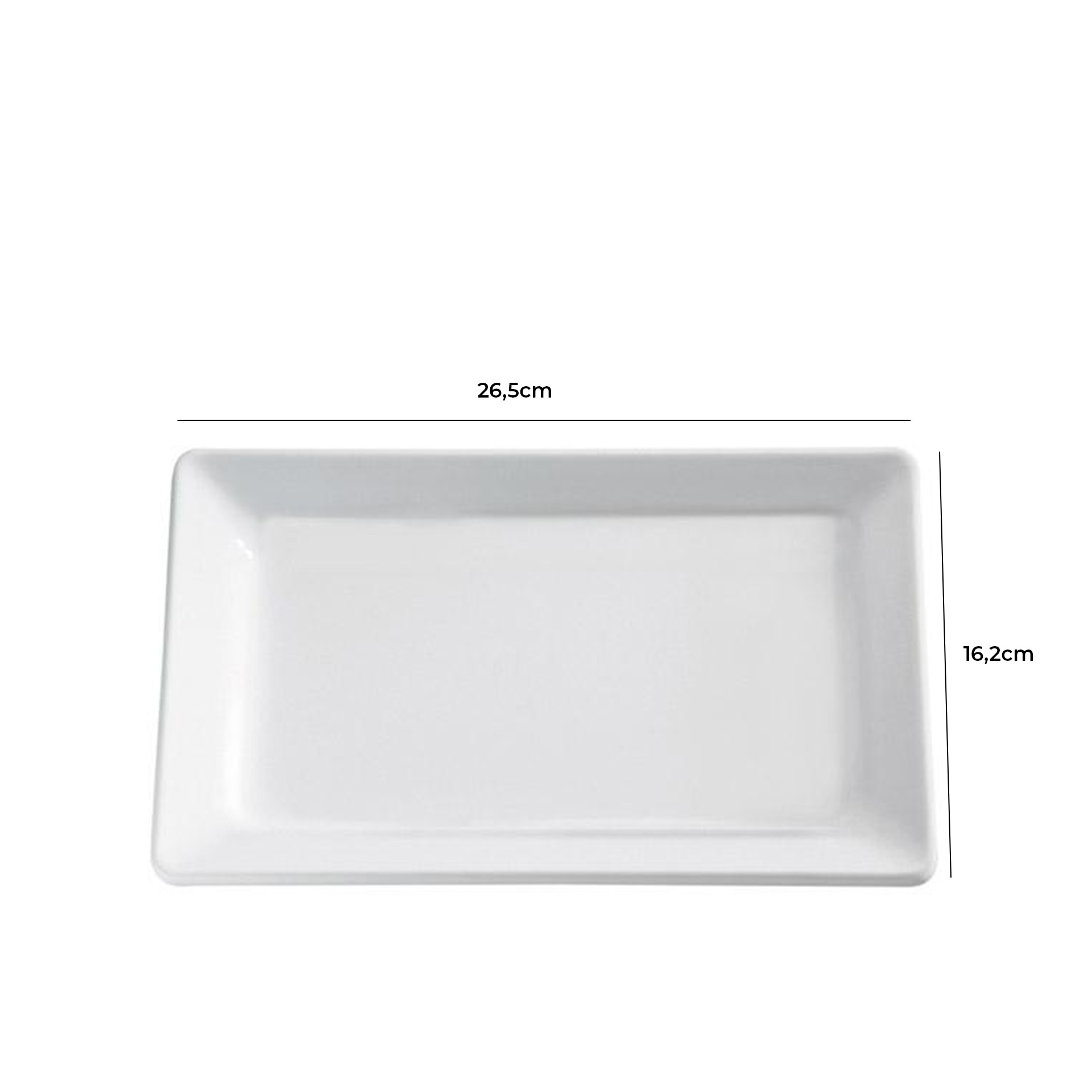 Tabuleiro Melamina 26.5X16.2X3cm