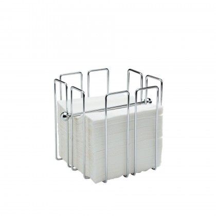 Suporte Guardanapos Metal 19X19cm Suporte Guardanapos Metal 19X19cm