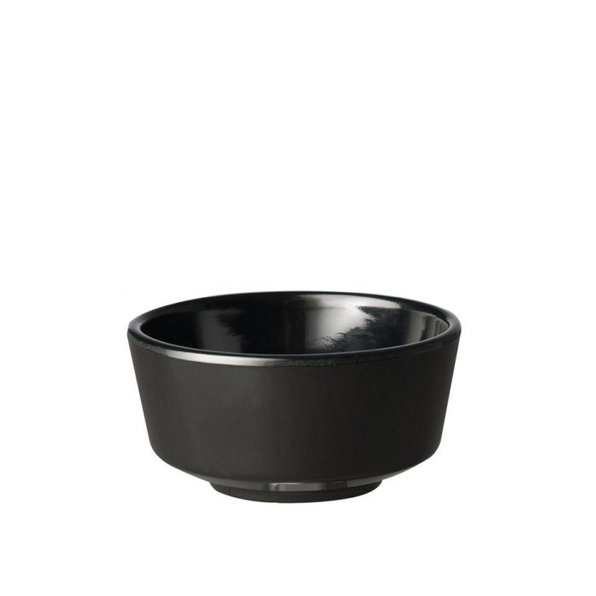 Taça Melamina Float Preta 700ml 15X7.5cm