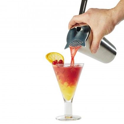 Coador Bar para Cocktail 9X18X3.5cm Coador Bar para Cocktail 9X18X3.5cm