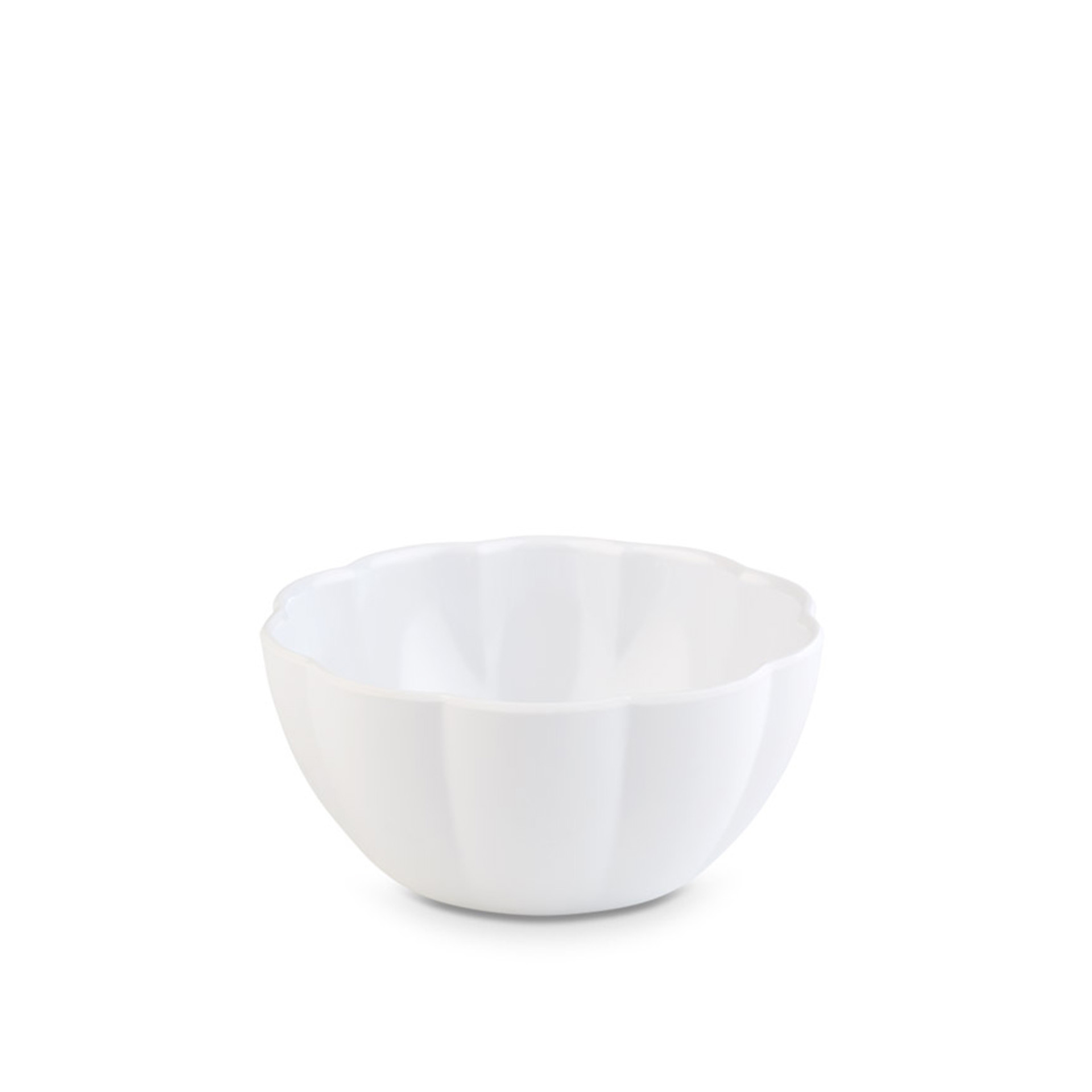 Taça Melamina Lotus Branca 13cm