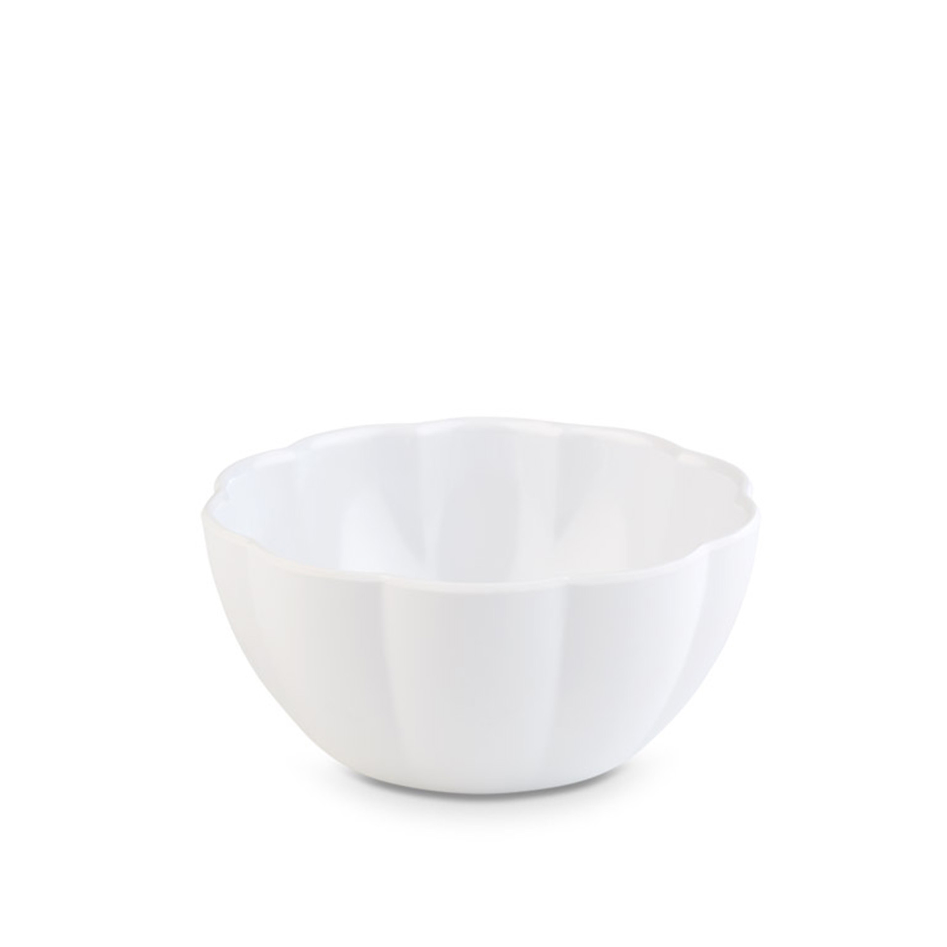 Taça Melamina Lotus Branca 20cm