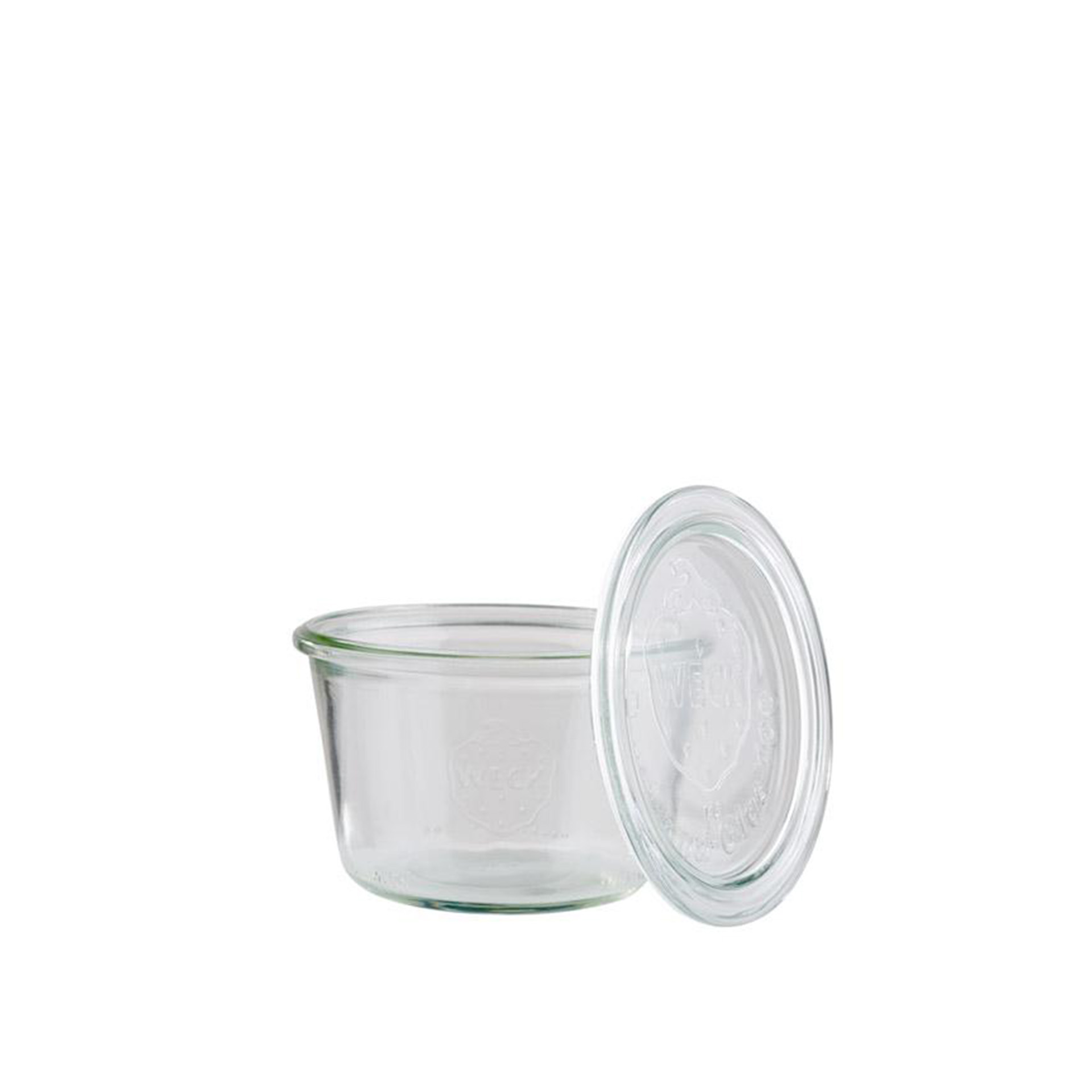 Frasco Vidro Weck com Tampa 370ml 11X7.5cm Pack 3