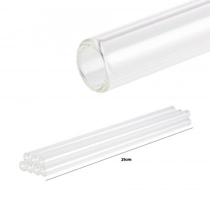 Palhinha Vidro 1X21cm Pack 7
