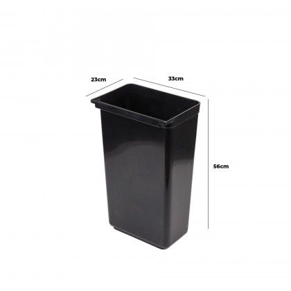 Container para Lixo XXL 42l 33X23X56cm Container para Lixo XXL 42l 33X23X56cm