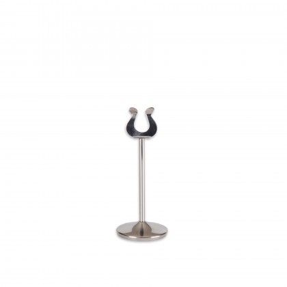 Suporte Identificador Mesa Inox 18.5cm Suporte Identificador Mesa Inox 18.5cm