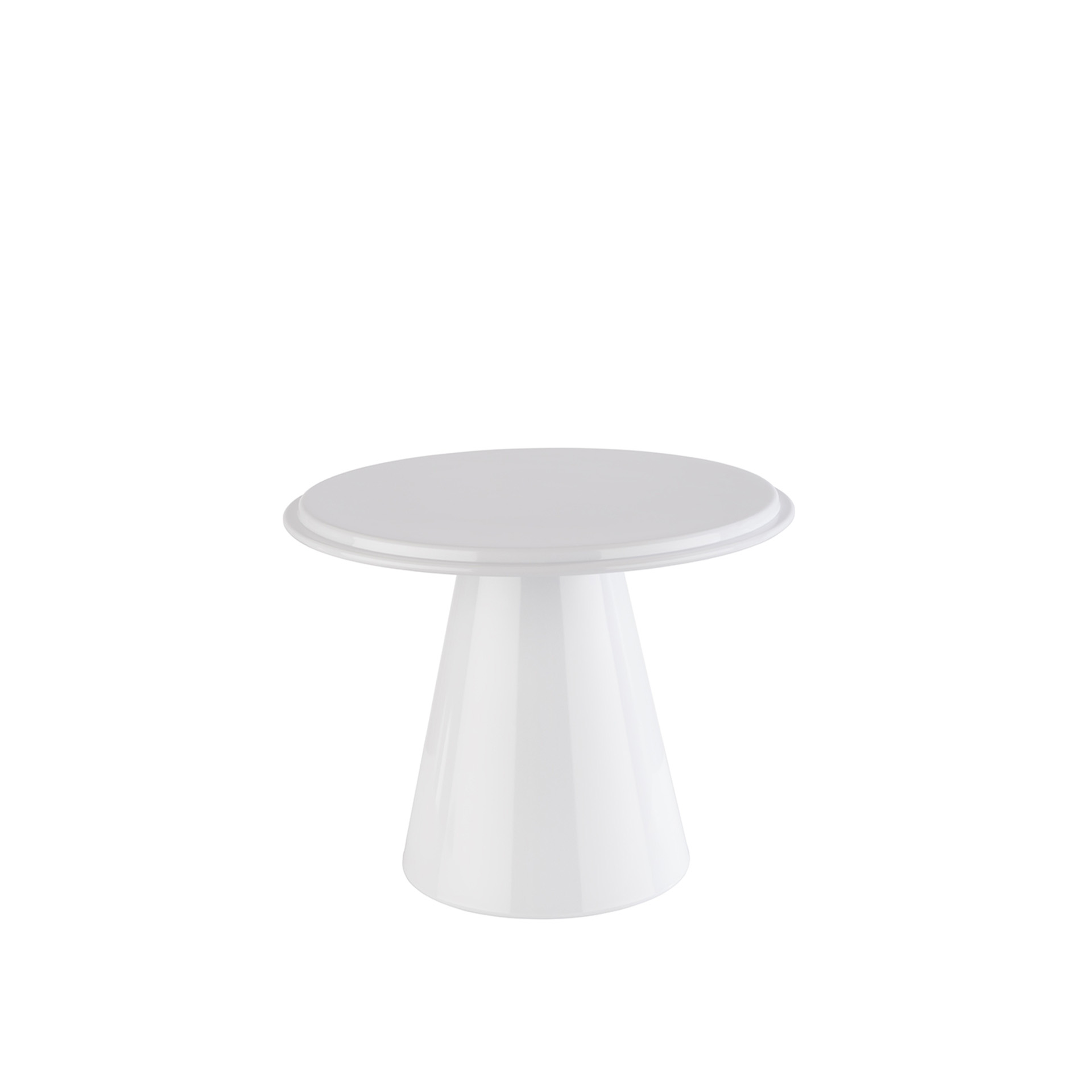 Suporte Bolo Melamina Classic Branco 21.5cm