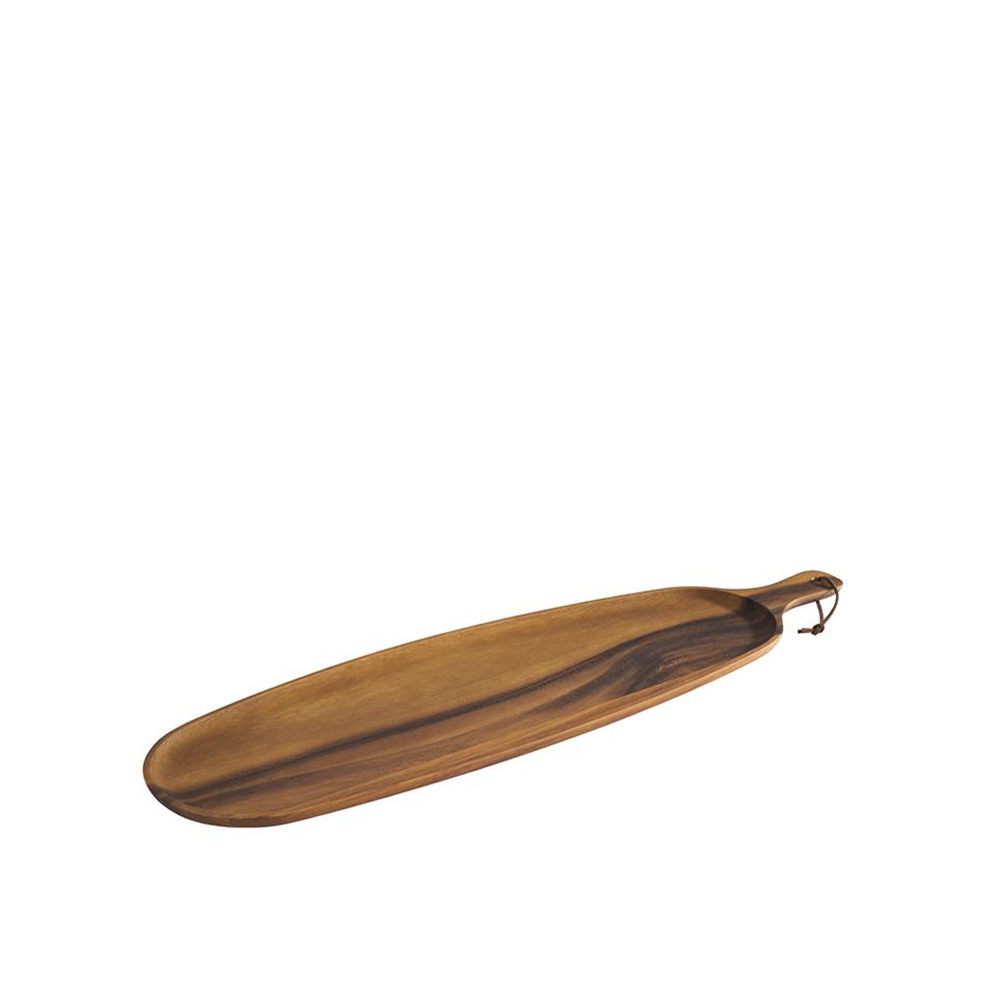 Bandeja Servir Madeira Oval 51.5X18cm