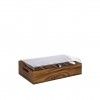 Caixa para Talheres Madeira com Tampa 51X28X14.5cm