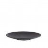 Prato Melamina Nero Redondo Preto 26X3cm