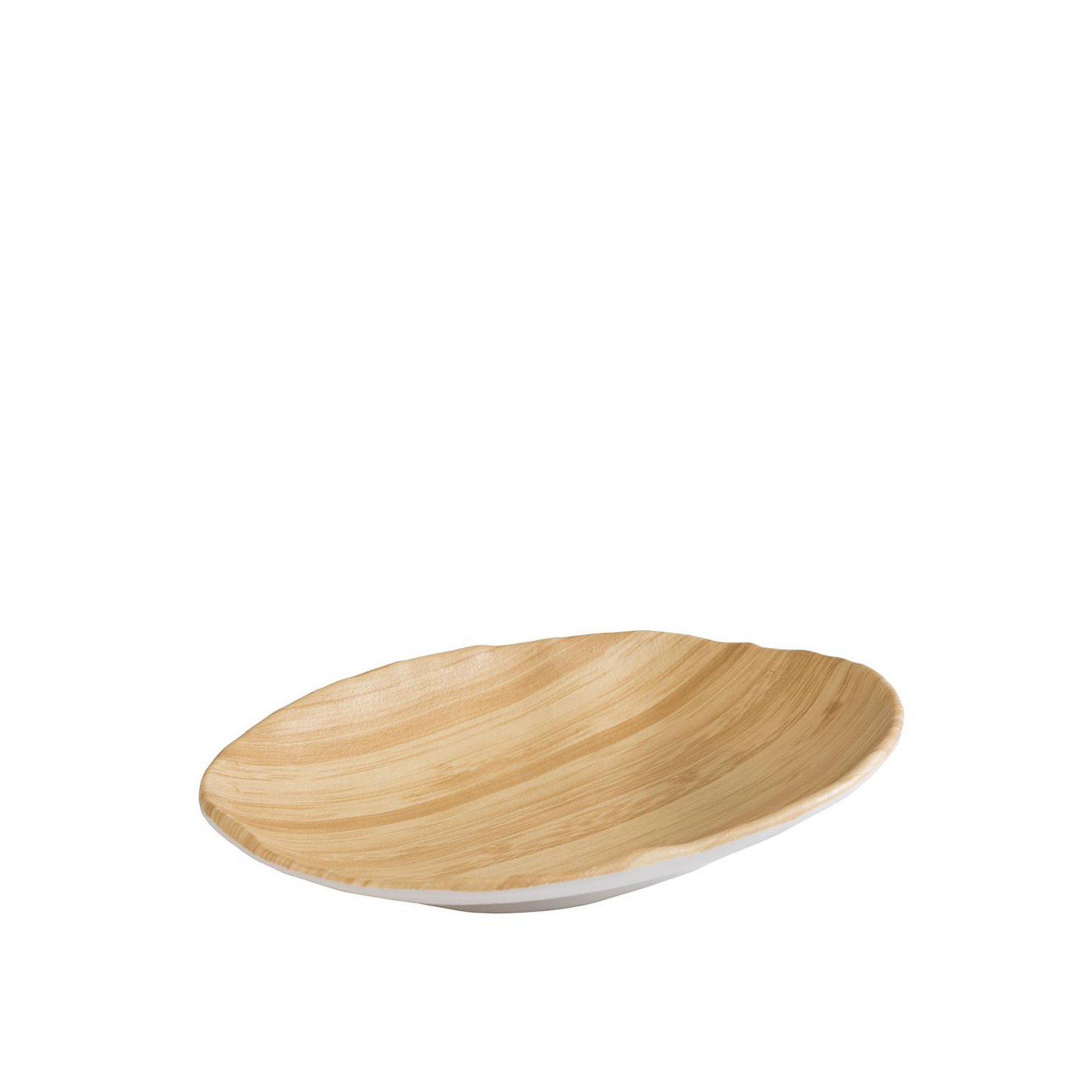 Prato Melamina Bamboo 24X17X3.5cm