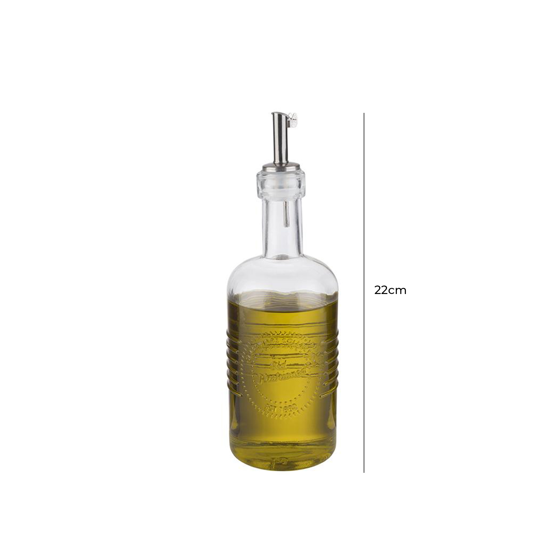 Garrafa Vidro para Azeite 350ml 7X22cm