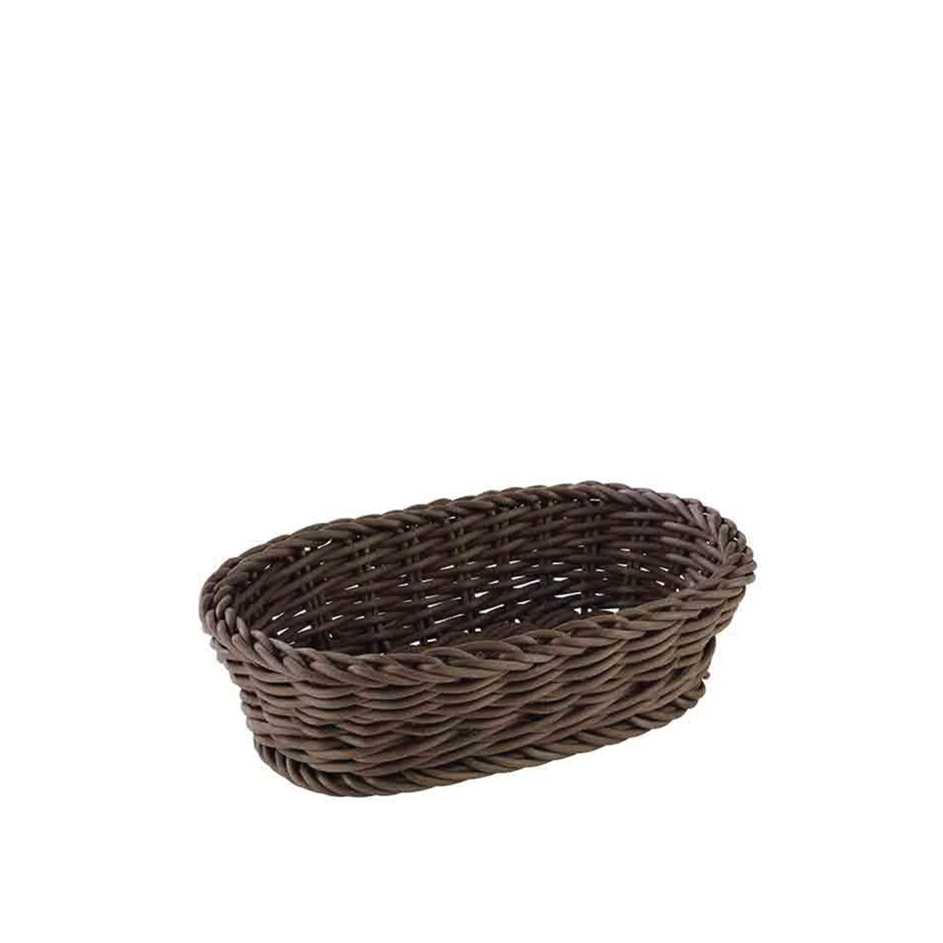 Cesto Profi Line Oval Castanho 12X19X6cm
