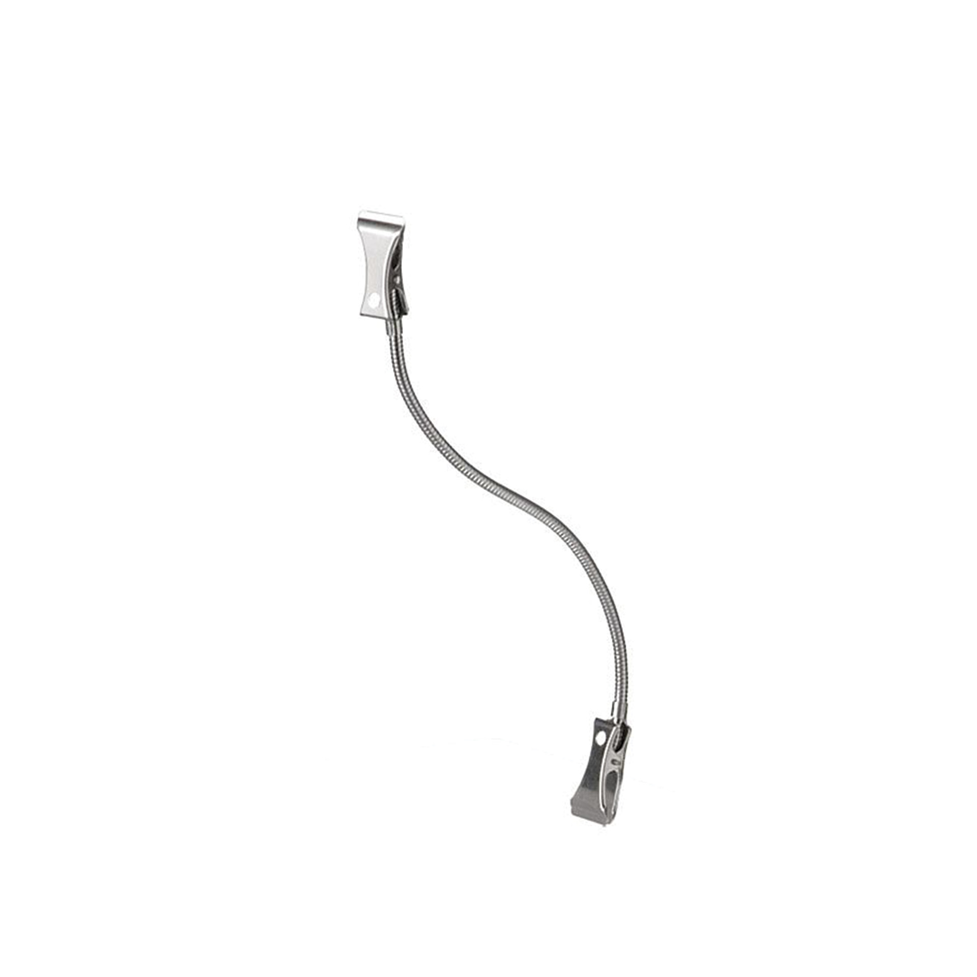 Cabo Flexível Metal com 2 Grampos 22cm