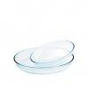 Assadeira  Cuisine Oval 2L (30X21cm) + 4L (39X27cm) Pack 2