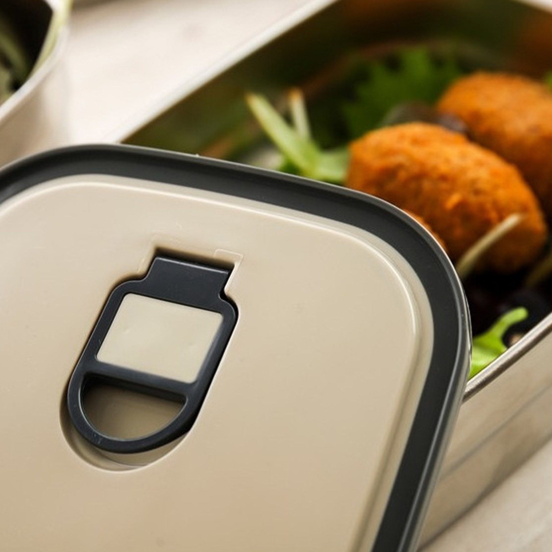 Lancheira Inox Go One Retangular 750ml