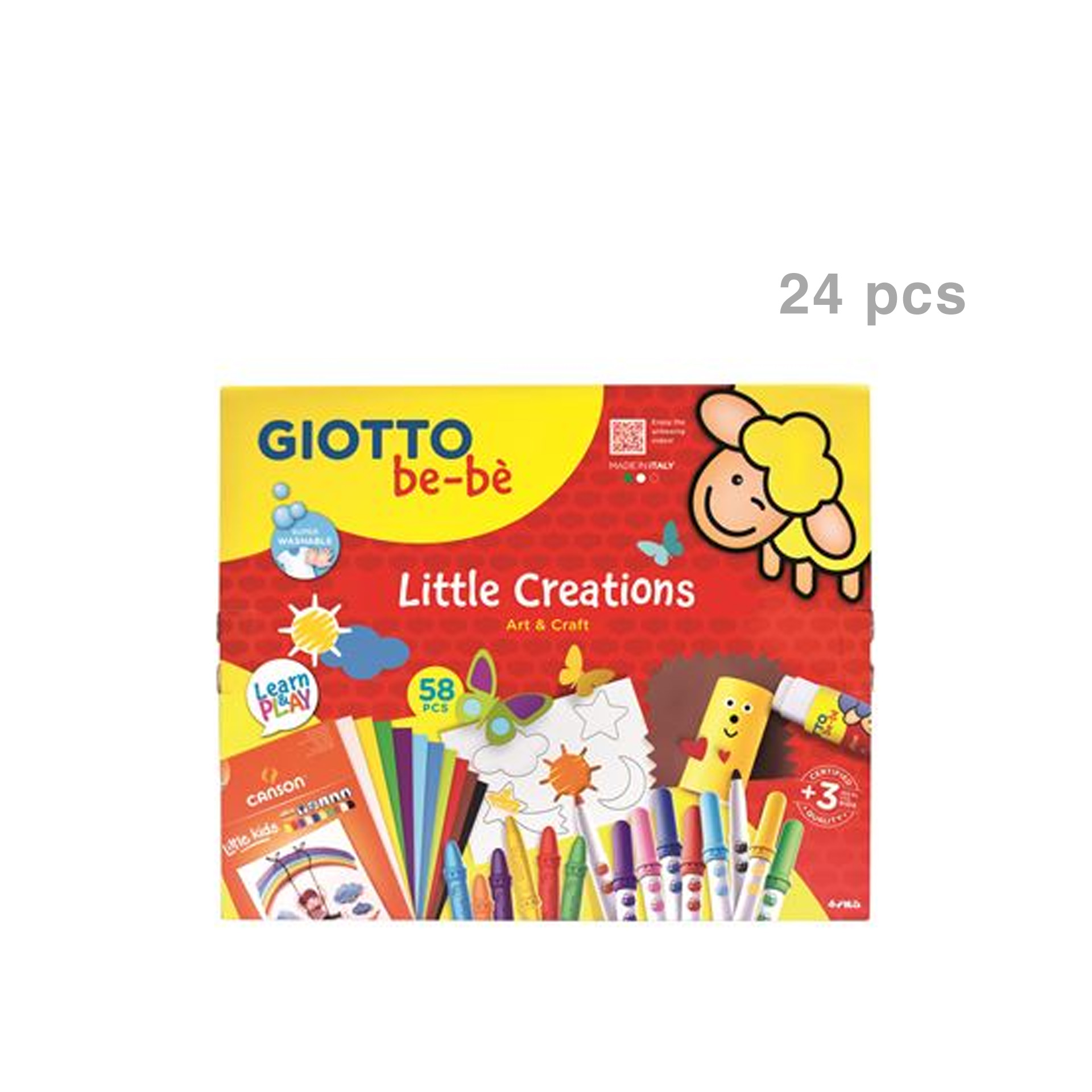 Giotto Be-Bé Conjunto Pintura 24 Peças