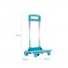 Trolley Para Mochila Azul Turquesa 27X49X22Cm