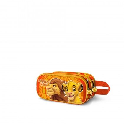 Porta Lpis 3D Rei Leo 22X9.5X8Cm