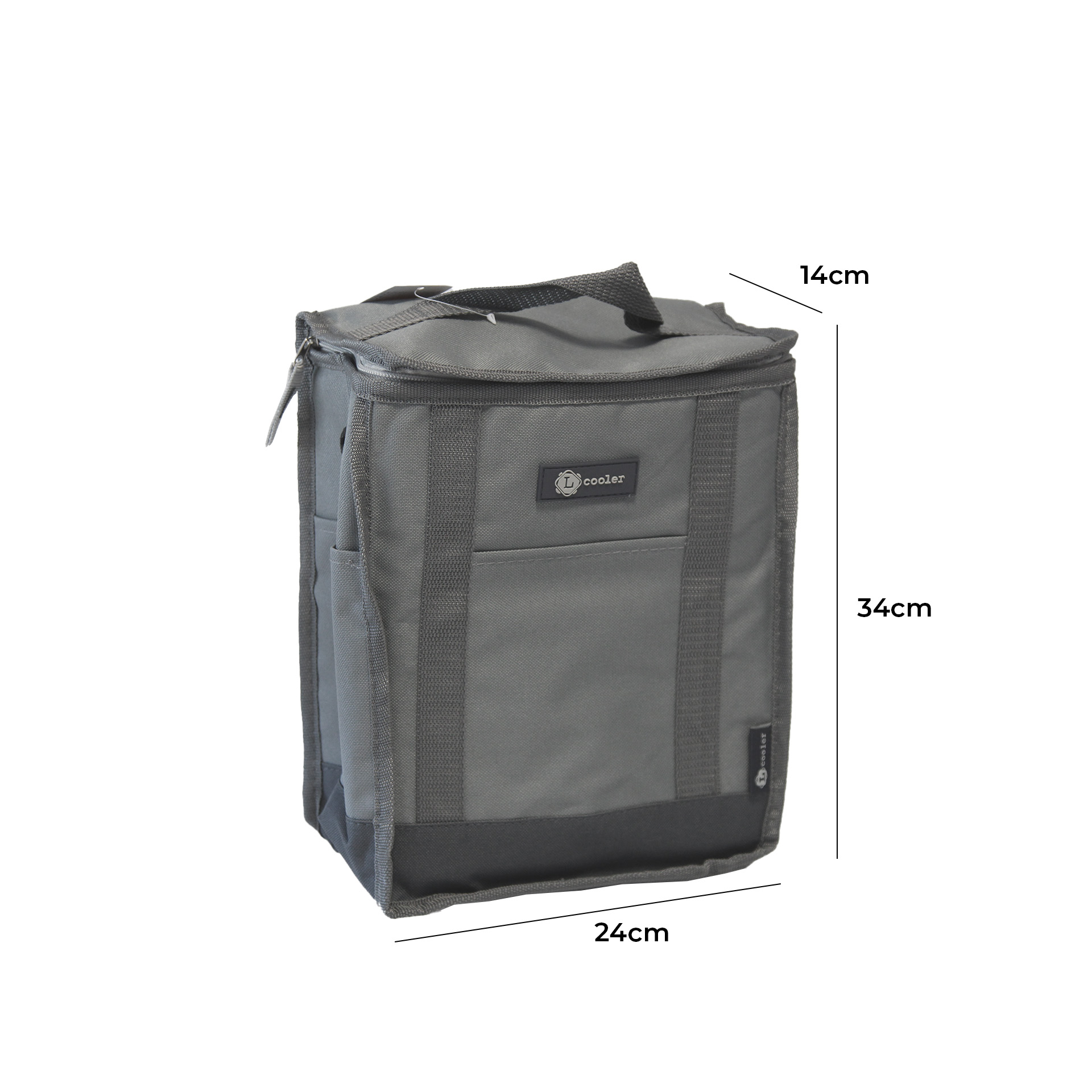 Saco Térmico Grey 10L 34X14X24CM