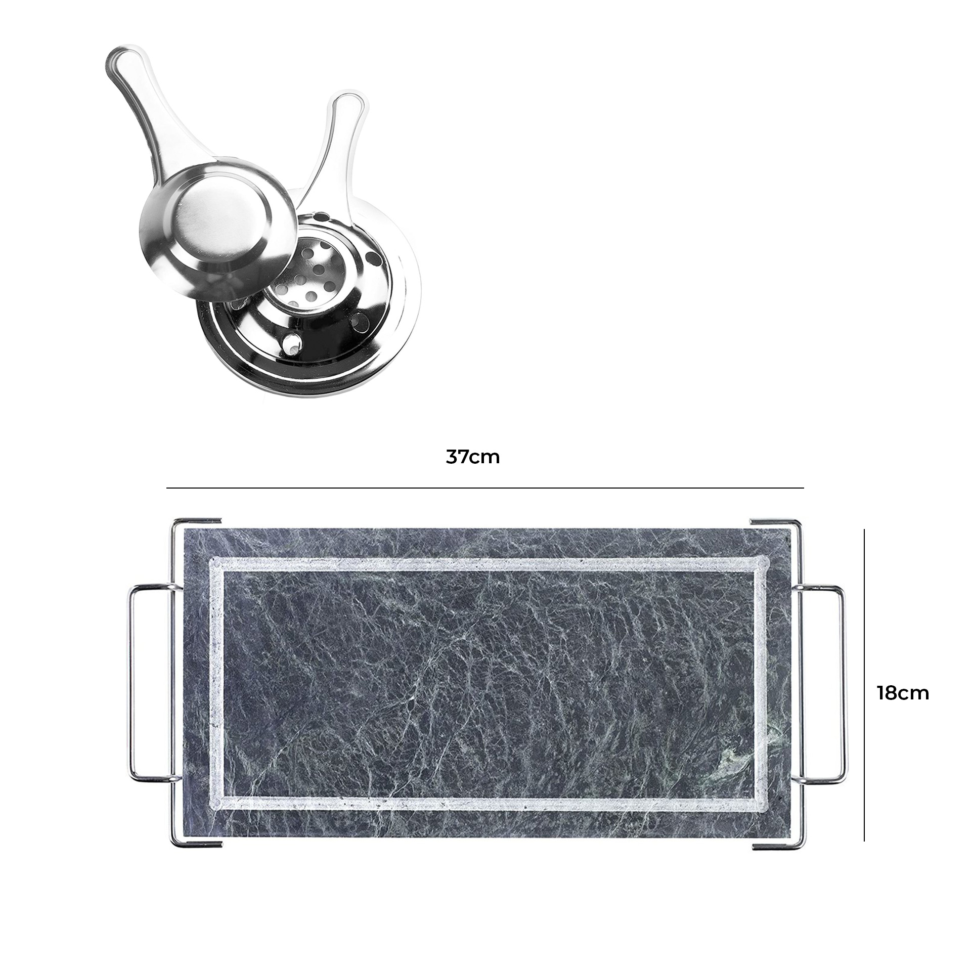 Grelhador Pedra 37X18cm