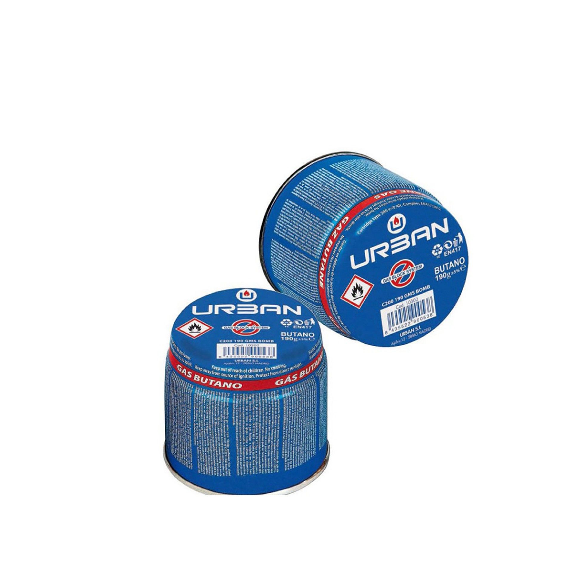 Botija Gás Butano 190GM