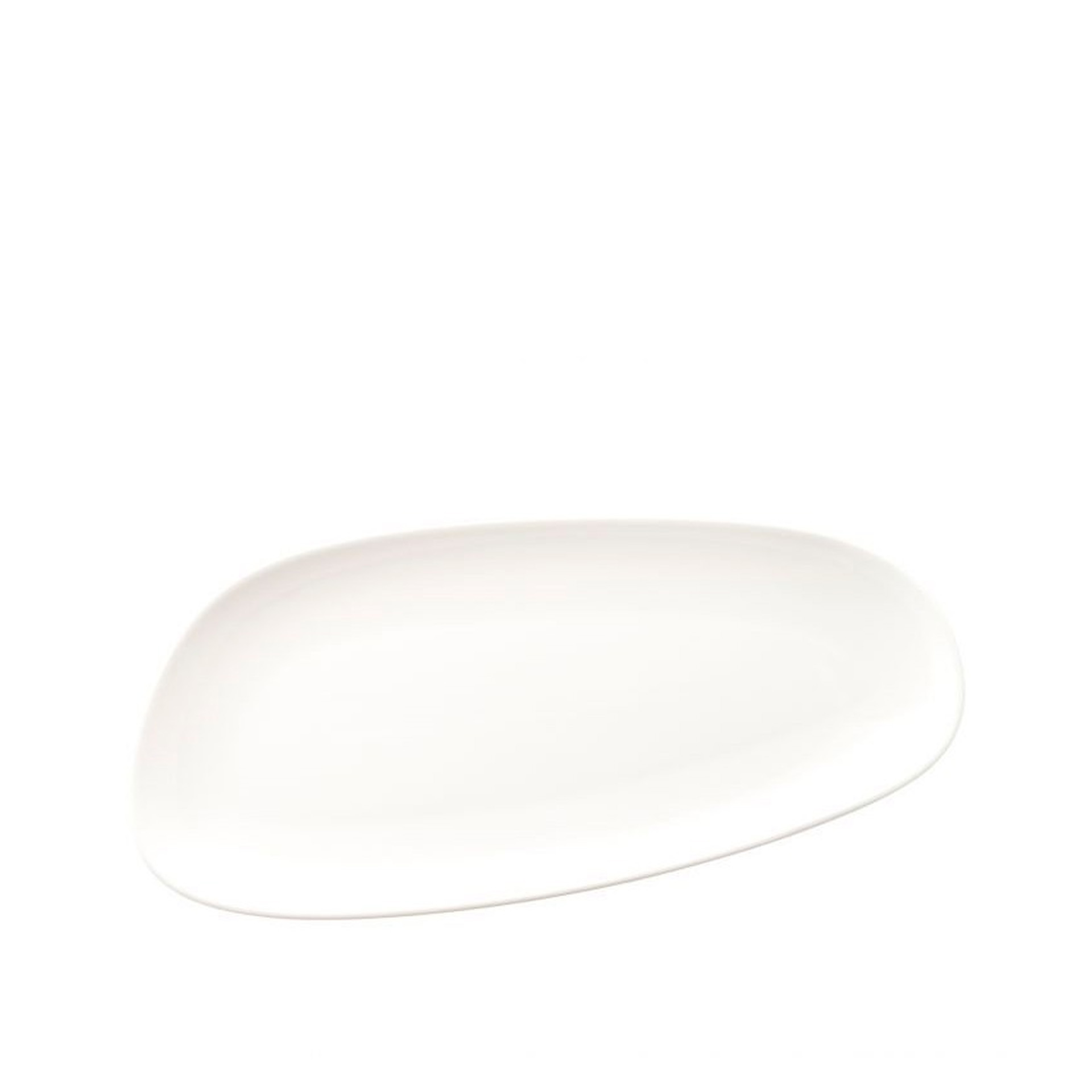 Prato Ladeiro Porcelana Tango Branco 36X17cm