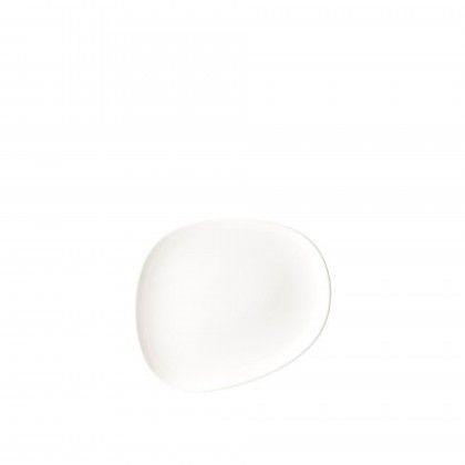 Prato Pão Porcelana Tango Branco 19X15cm