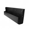 Suporte Bar Plstico Preto 85cm
